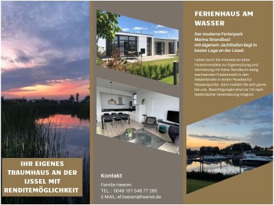 Holiday house Marina Strandbad Chalet IJssel Lodge House No. 34 - Outdoor photo 10