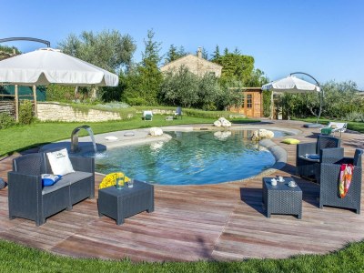 Holiday house Wohnung in Fermo mit beheiztem Pool - Outdoor photo 7