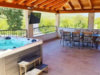 Villa Villa Dvori Stipanovi with heated Pool and Jacuzzi - Outdoor photo 8