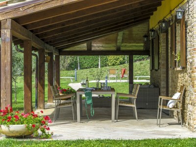 Villa Villa in Piandimeleto mit Pool und Sauna - Outdoor photo 5