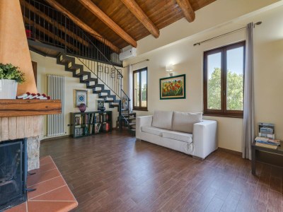 Villa Villa in Piandimeleto mit Pool und Sauna - Features photo 31