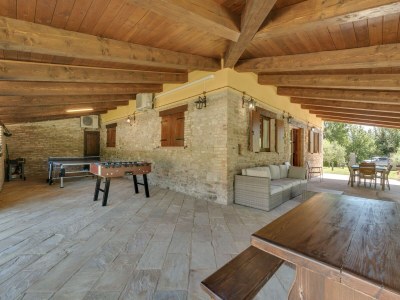 Villa Villa in Piandimeleto mit Pool und Sauna - Features photo 36