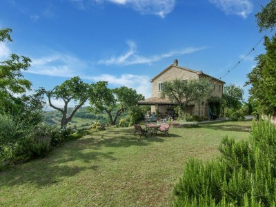 Cottage Villa in Vallefoglia mit Pool und Panorama - Outdoor photo 4