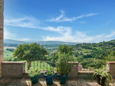 Cottage Villa in Vallefoglia mit Pool und Panorama - Outdoor photo 5