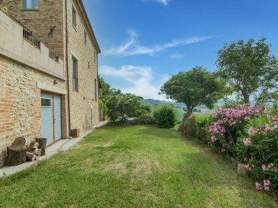 Cottage Villa in Vallefoglia mit Pool und Panorama - Outdoor photo 8
