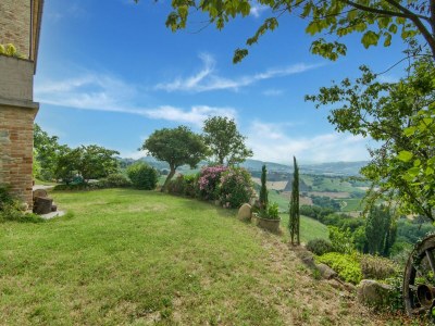 Cottage Villa in Vallefoglia mit Pool und Panorama - Outdoor photo 11