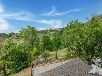 Cottage Villa in Vallefoglia mit Pool und Panorama - Outdoor photo 14