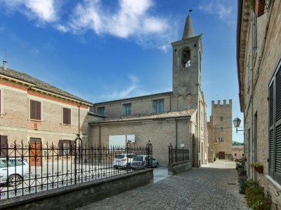 Cottage Villa in Vallefoglia mit Pool und Panorama - Environment photo 40