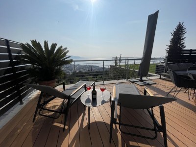 Holiday apartment Deluxe Sunrise Sky Terrace Design Apartment 180Â° Lake in Toscolano-Maderno - Holiday apartment