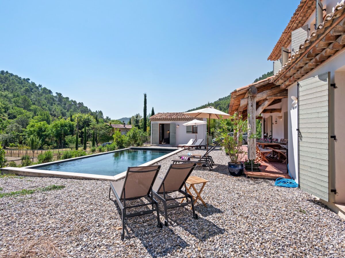 Villa Villa in Bargemon mit Pool und Bergblick - Outdoor photo 4