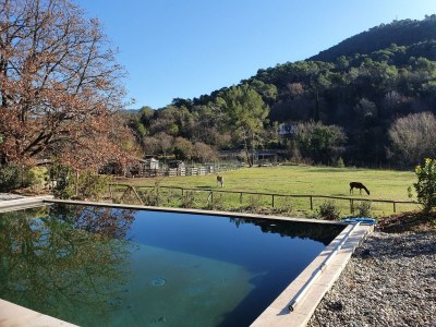 Villa Villa in Bargemon mit Pool und Bergblick - Outdoor photo 9