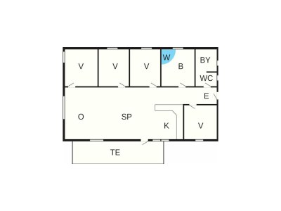 Holiday house 8 person holiday home in Væggerløse - Document photo 58