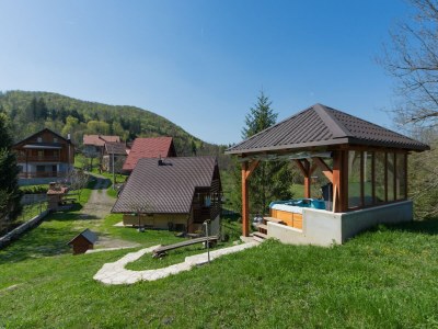 Holiday house Ferienhaus in Brod Moravice mit Pool - Outdoor photo 6