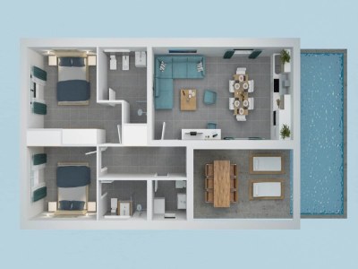 Holiday house Ferienhaus in Vir mit privatem Pool - Outdoor photo 33