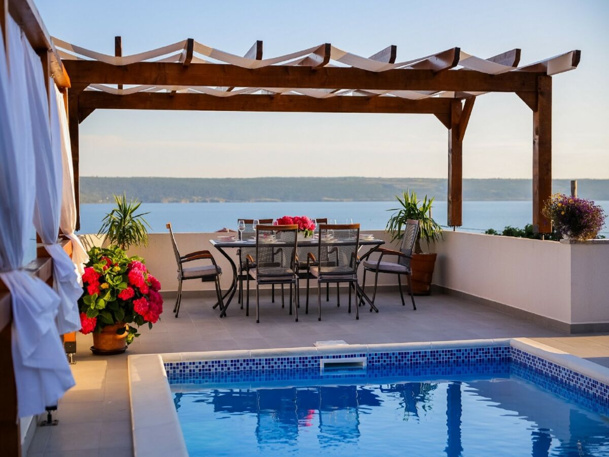 Holiday house Ferienhaus in Maslenica mit Meerblick - Outdoor photo 5