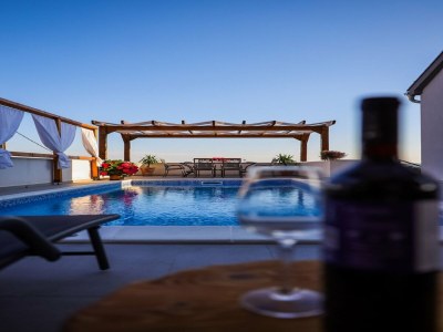 Holiday house Ferienhaus in Maslenica mit Meerblick - Outdoor photo 38