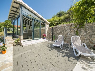 Holiday house Steinhaus in Podgora mit Meerblick in Makarska Riviera - Holiday house