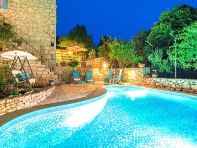 Villa Heritage Villa in der Nähe von Milna mit Privatpool - Outdoor photo 12