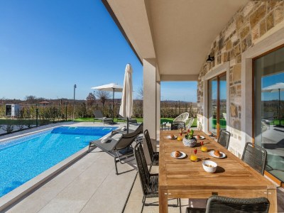 Villa Villa in Motovun mit Pool und Aussicht - Outdoor photo 5