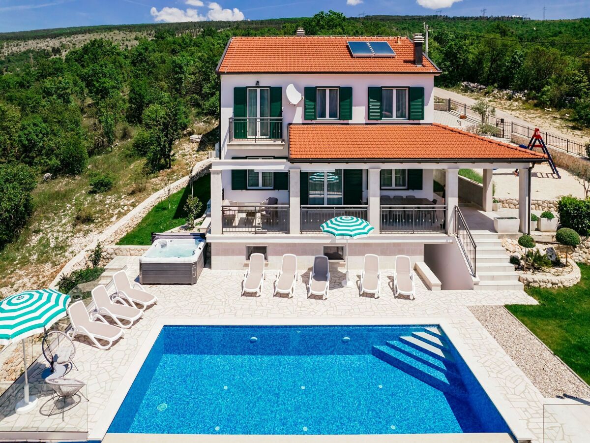 Villa Villa in Kroatien mit Panoramablick