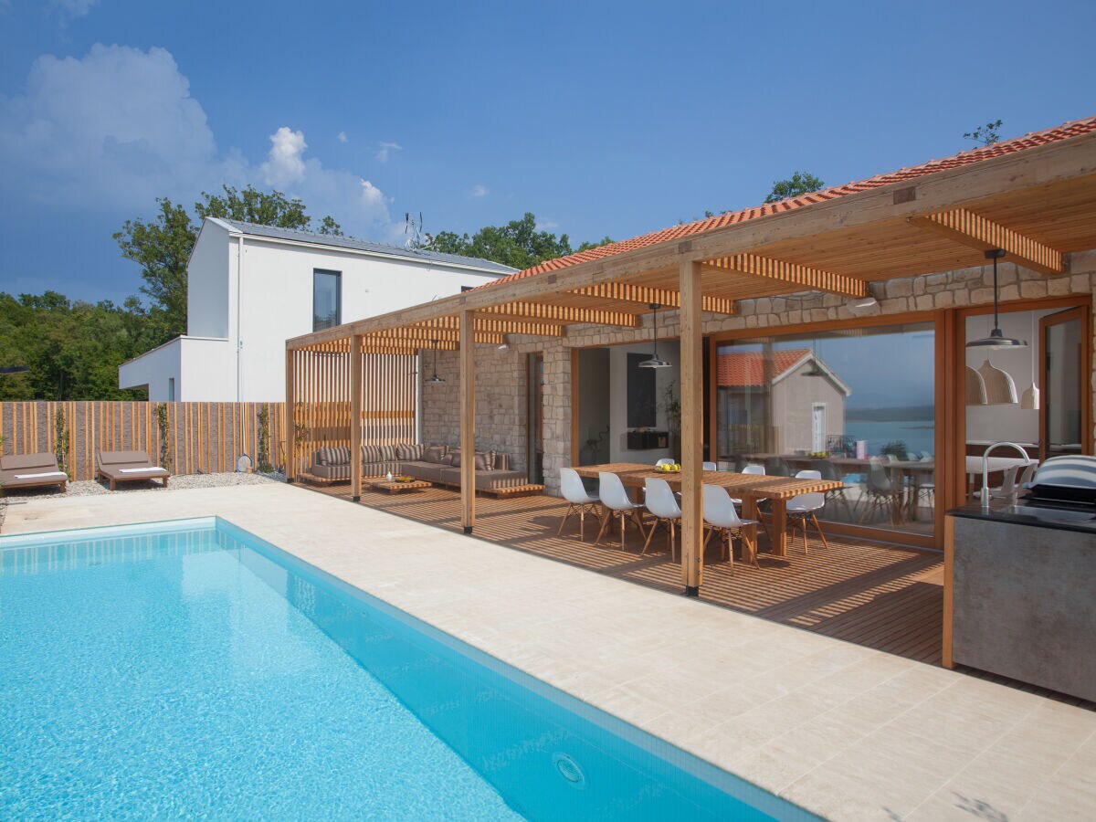 Villa Villa Olea with pool & Seaview - Outdoor photo 2