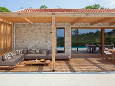 Villa Villa Olea with pool & Seaview - Outdoor photo 4