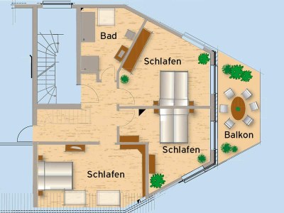 Holiday apartment Sonnendeck im Haus Winkelschiffchen 1 - Document photo 30
