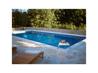 Holiday house Pearl in Stone with Heated Pool - Outdoor photo 2