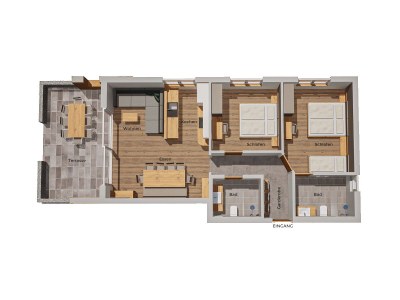 Holiday apartment 80mÂ² guest house Sonne - Document photo 40