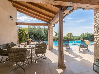 Villa Villa with pool and panoramic view - Outdoor photo 13