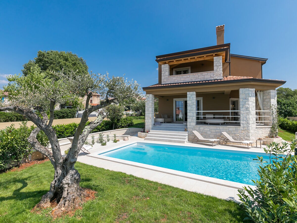 Villa Mikela with pool and panoramic view - Outdoor photo 4