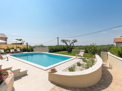 Villa Mikela with pool and panoramic view - Outdoor photo 5