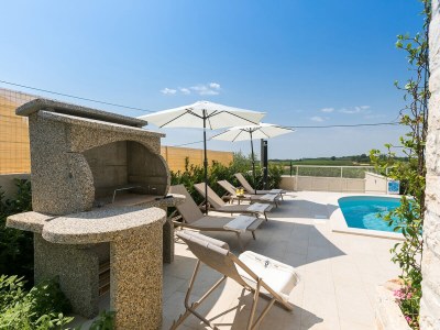Villa Mikela with pool and panoramic view - Outdoor photo 8