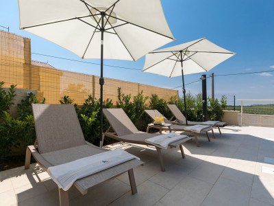 Villa Mikela with pool and panoramic view - Outdoor photo 9