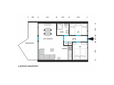 Apartment WE02 Apartment close to the beach and with swimming pool - Document photo 33
