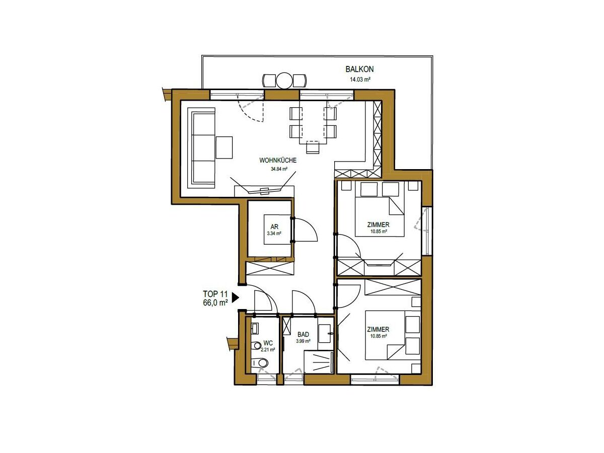 Apartment Franz Johann Top 11
