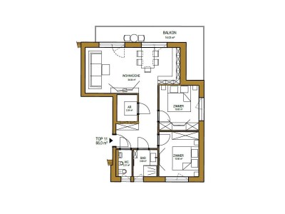 Apartment Franz Johann Top 11 in Schladming-Gleiming - Apartment