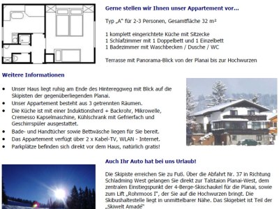 Apartment Apartment für 3 Person nur 1 Schlafraum - Features photo 10