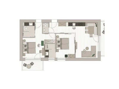 Apartment Appartement ohne Frühstück - Features photo 40