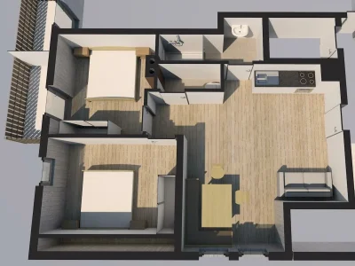 Apartment Enzian, 2 Schlafräume/Bad, WC - Features photo 27