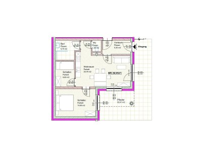 Apartment Appartement/Fewo, Bad, WC, 2 Schlafräume - Outdoor photo 5