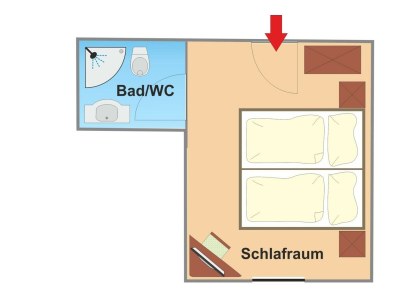 Apartment App. A2/2-Raum/40m²/DU, WC - Outdoor photo 13