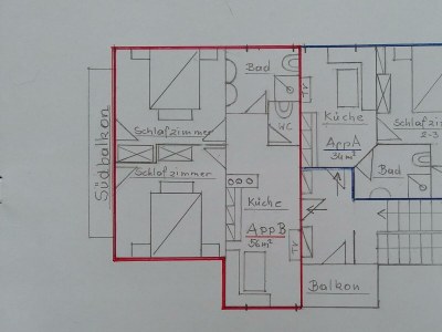 Apartment Apartment B / 2 Schlafräume/Bad, WC - Outdoor photo 18