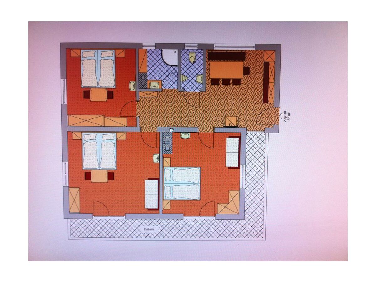 Apartment Appartement/Fewo, Bad, WC, 3 Schlafräume - Outdoor photo 5