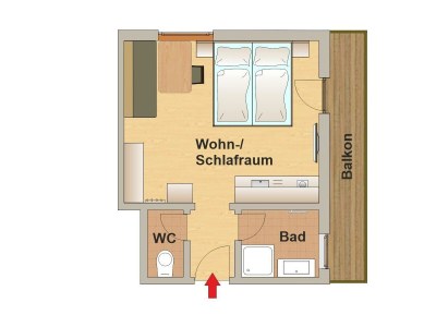 Apartment App. 3 - Apartment/Wohn-Schlafraum/Bad, WC - Features photo 83