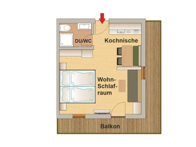 Apartment App. 4 - Apartment/Wohn-Schlafraum/Bad, WC - Features photo 81