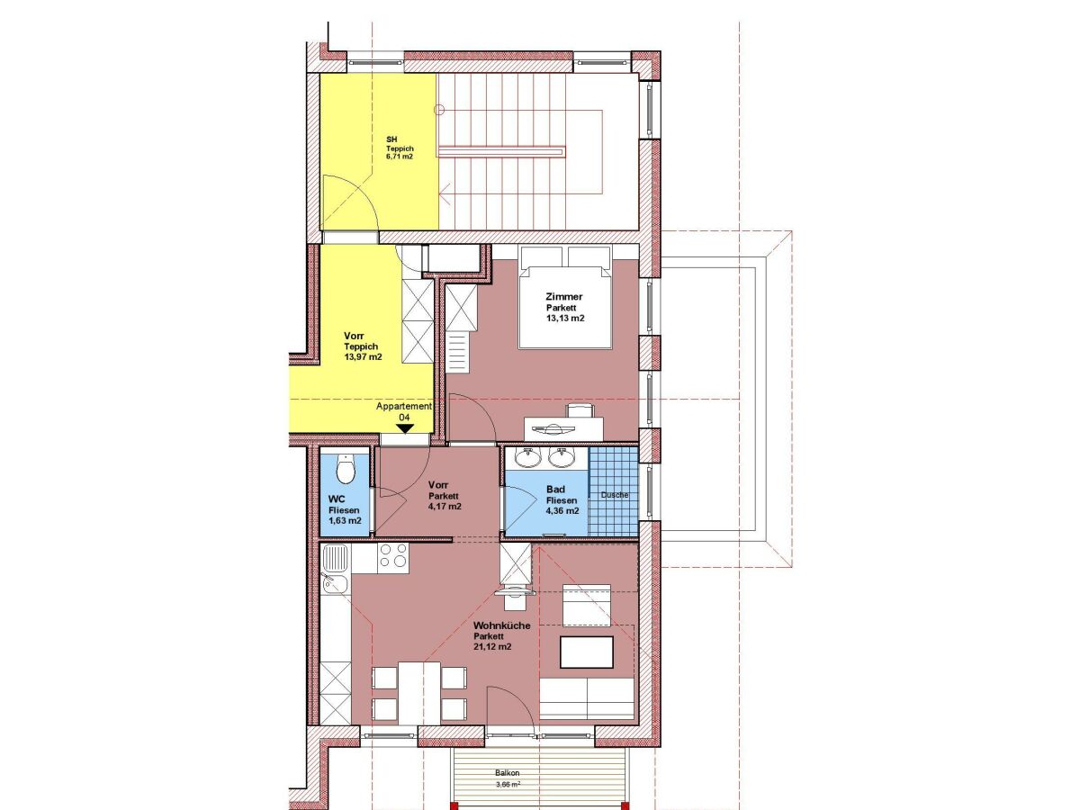 Apartment Appartement Kaibling, Bad, WC, 1 Schlafraum - Outdoor photo 3