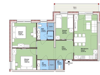 Apartment Appartement Kaibling, Bad, WC, 1 Schlafraum - Outdoor photo 36