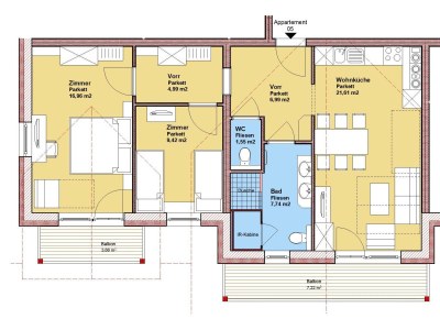 Apartment Appartement Kaibling, Bad, WC, 1 Schlafraum - Outdoor photo 38