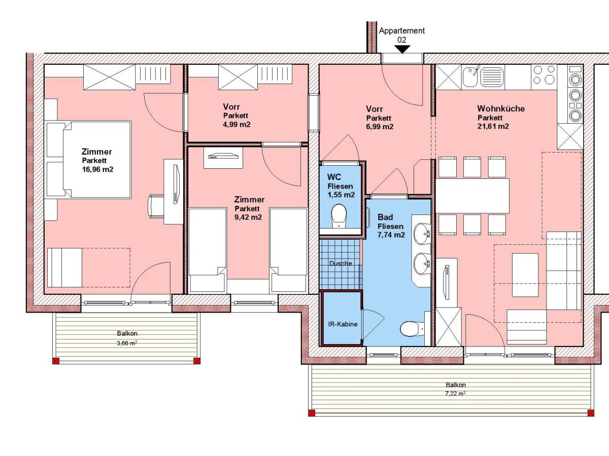 Apartment Appartement Planai, Bad, WC, 2 Schlafräume - Outdoor photo 4